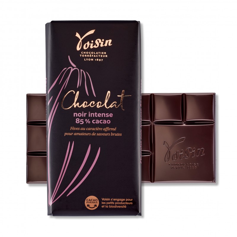 Tablette chocolat noir 84% de cacao